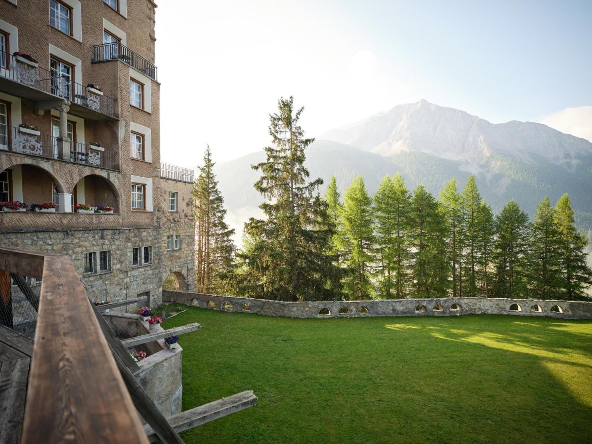 Hotel Castell Zuoz Exterior foto