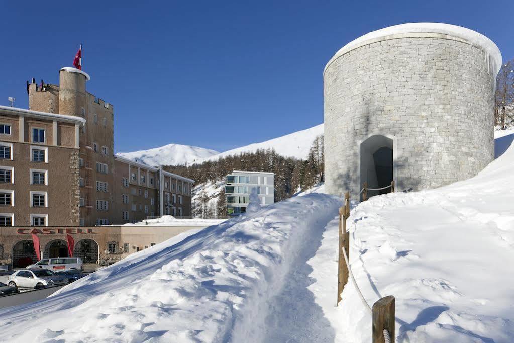 Hotel Castell Zuoz Exterior foto